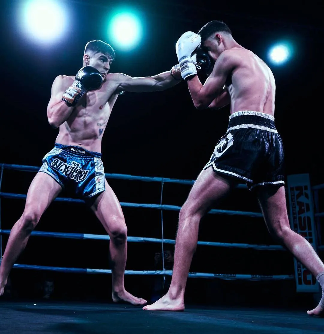 Kickboxing training